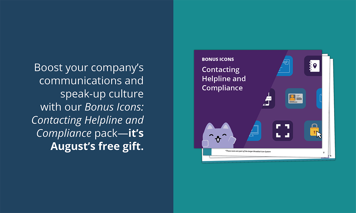Bonus Icons Contacting Helpline and Compliance [August 2022 Gift]